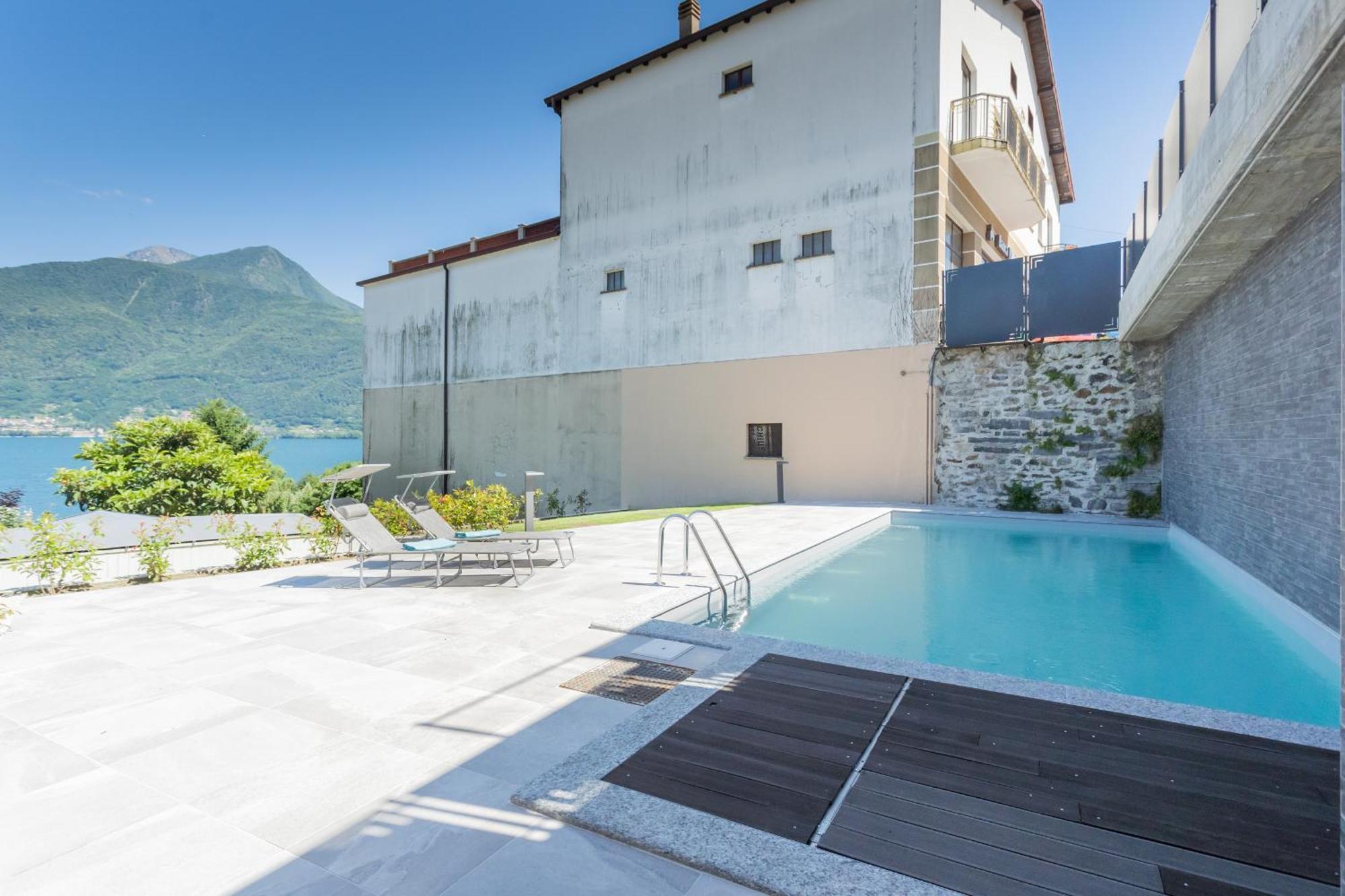 Misultin House & Swimming Pool, Luxury In Lake Como By Rent All Como Pianello Del Lario Exterior foto